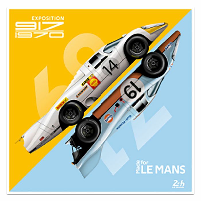 Le Mans 24h｜【ル・マン24時間レース・オフィシャルライセンス商品】917 Made for Le Mans コースター｜その他雑貨