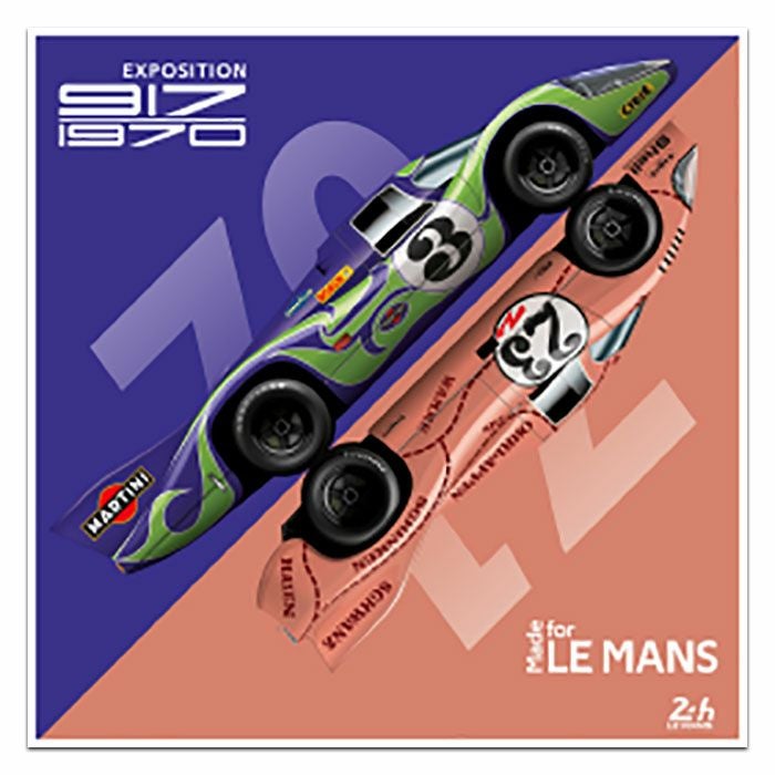 Le Mans 24h｜【ル・マン24時間レース・オフィシャルライセンス商品】917 Made for Le Mans コースター｜その他雑貨