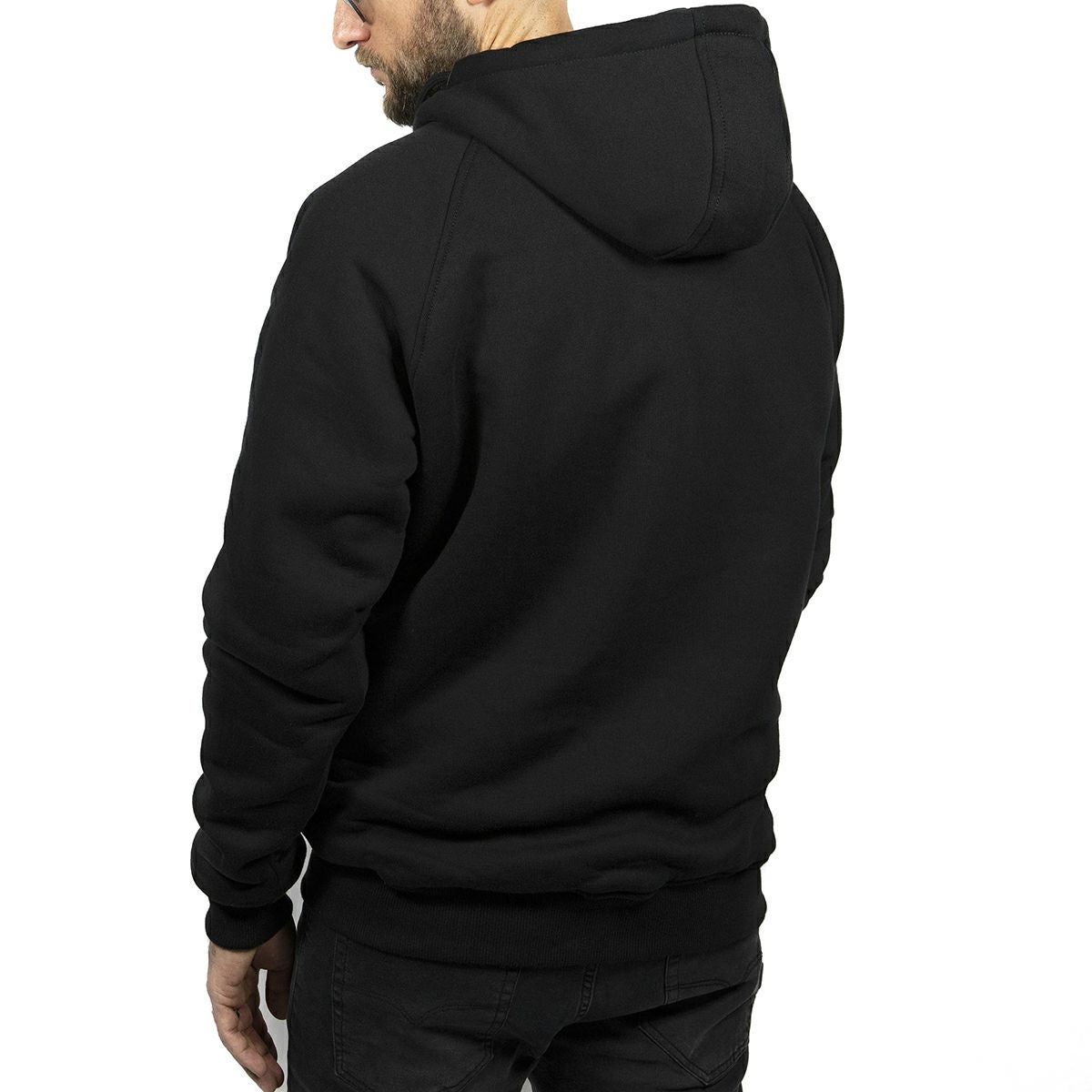 John Doe｜XTM フーディー｜ファブリック｜ブラック｜モデル着用