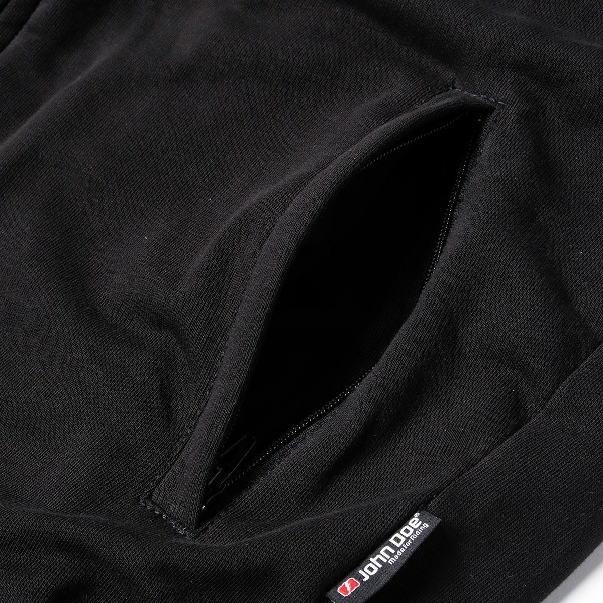 John Doe｜XTM フーディー ウーマン｜ファブリック｜ブラック