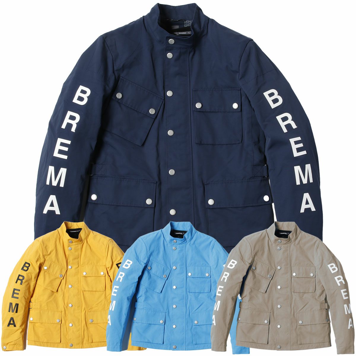 BREMA｜シルバー ベース Jマン｜ファブリック