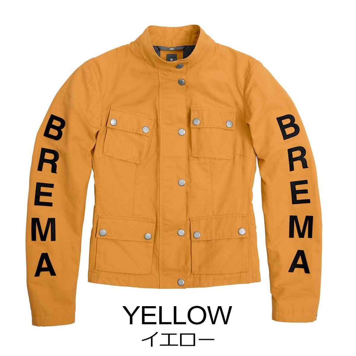 BREMA｜シルバー ベース Jウーマン｜ファブリック｜イエロー