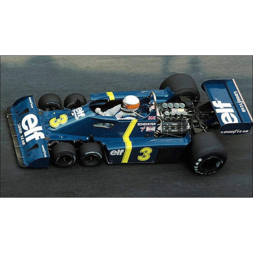 TyrellP34写真パネル Tyrrell P34 The Joy of Six Wheels コレクターズ エディション
