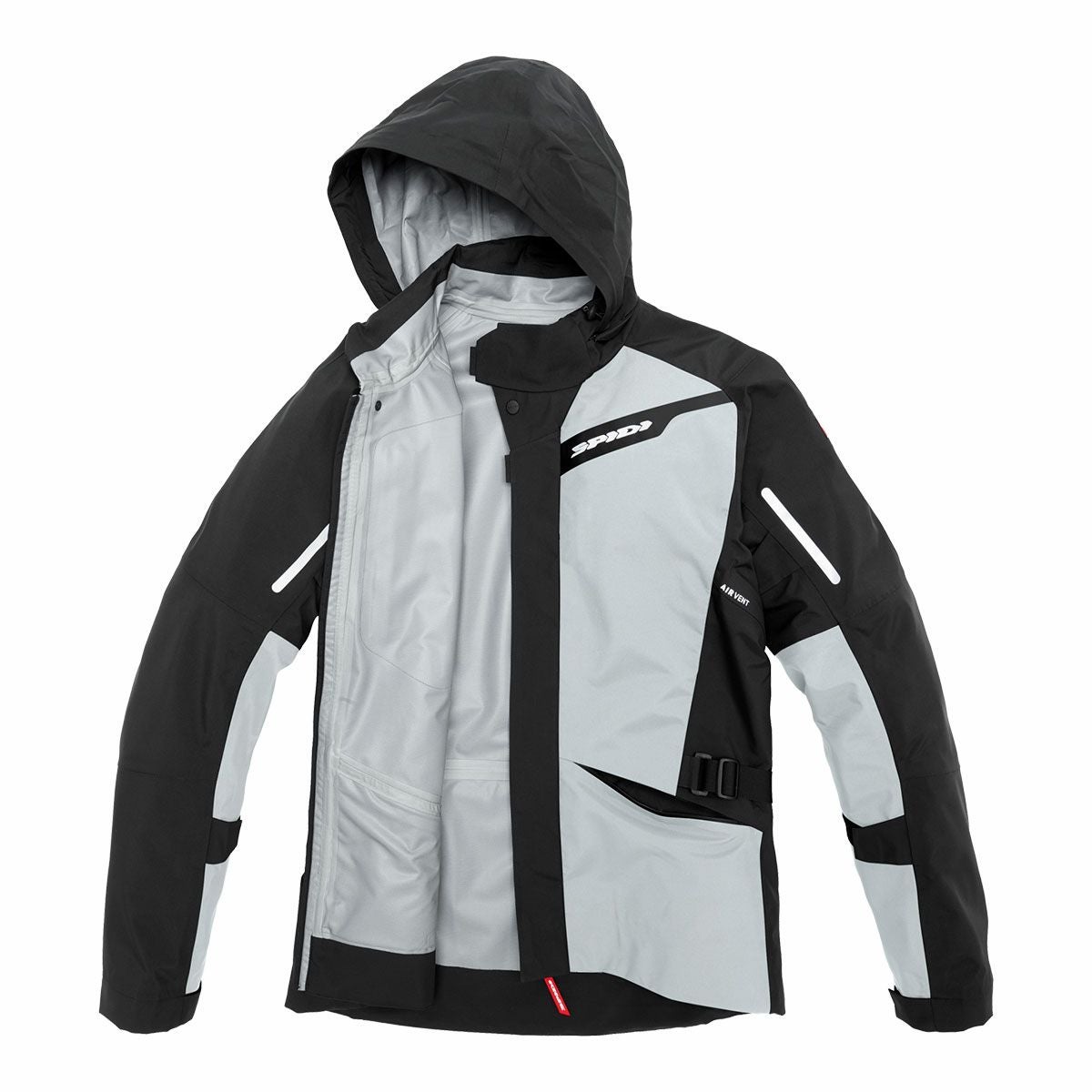 SPIDI｜ミッション-T シールド ジャケット｜ファブリック｜ブラック×アイス