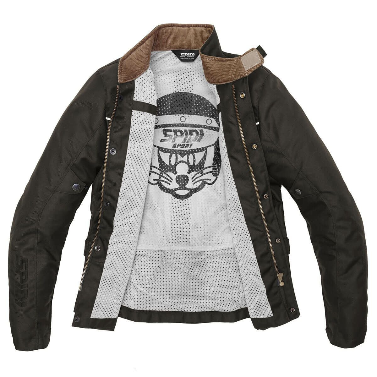 SPIDI｜オリジナル エンデューロ ジャケット｜ファブリック｜コーヒー