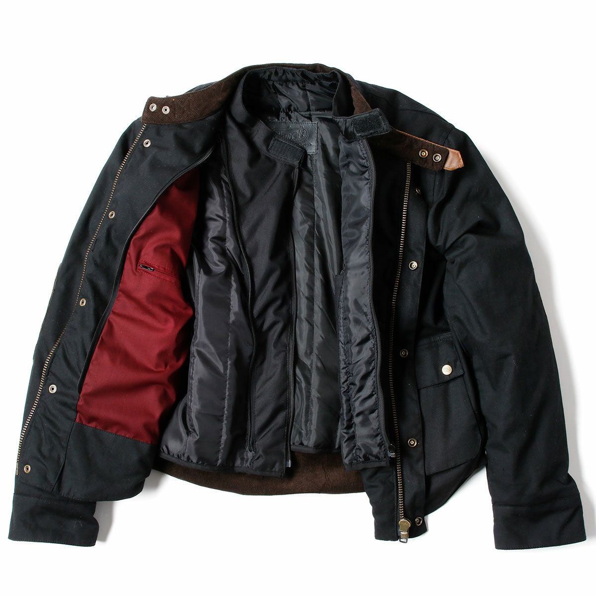 Fuel Motorcycles｜ディヴィジョン 2 ジャケット｜ファブリック｜ブラック