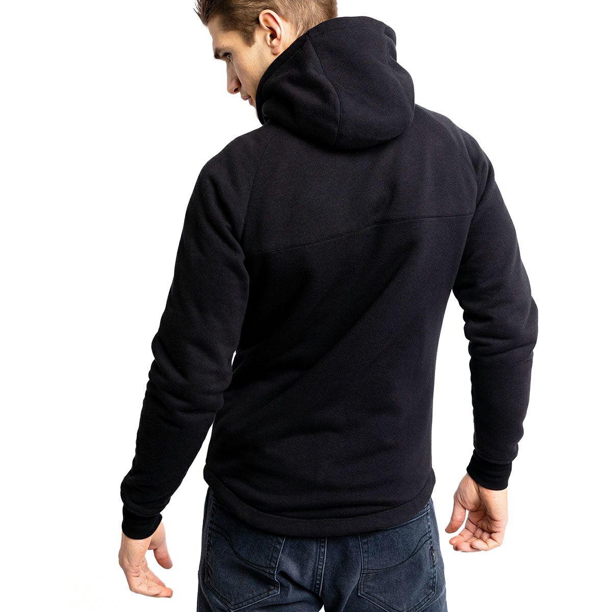 John Doe｜XTM フーディー V2｜ファブリック｜ブラック｜モデル着用