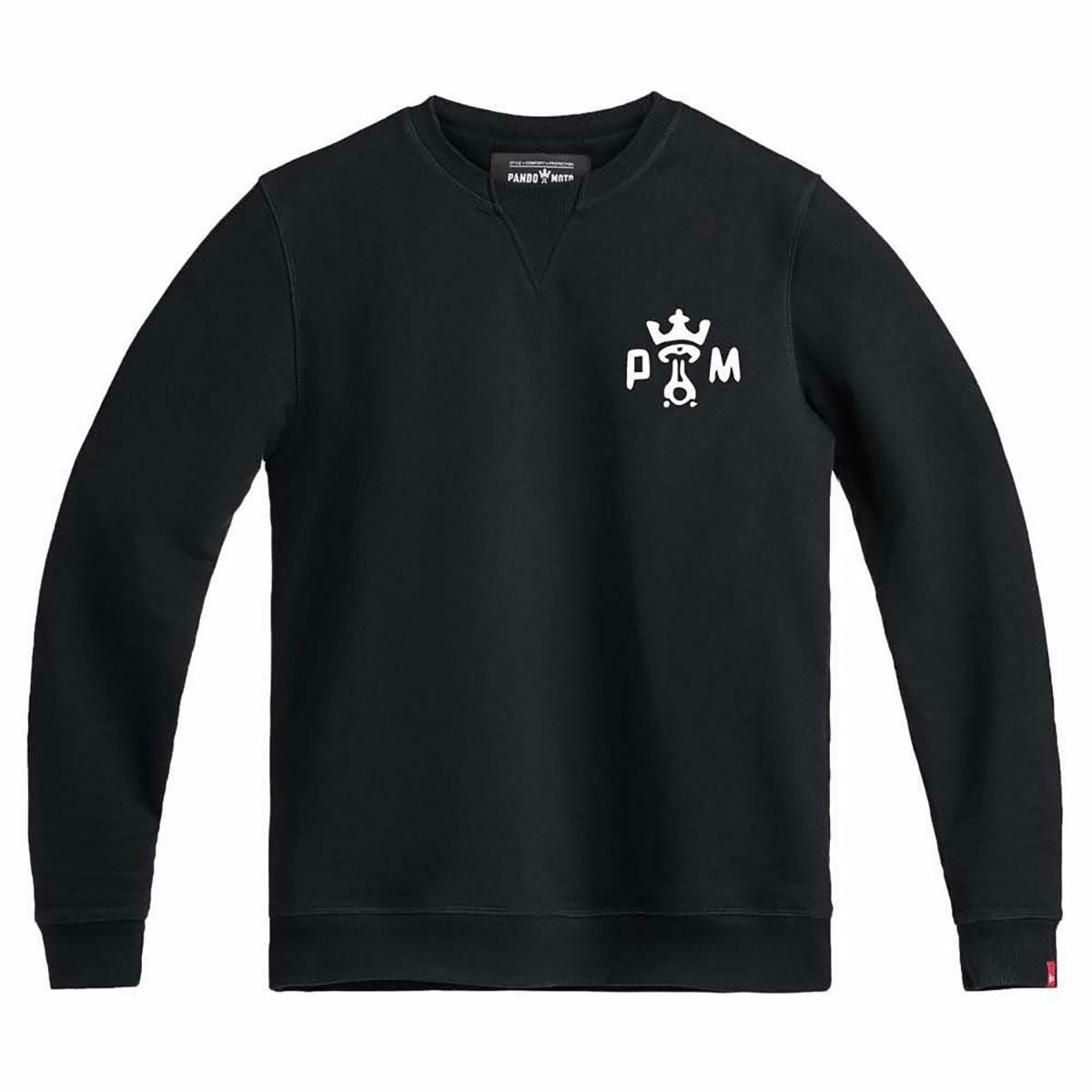 PANDO MOTO｜ジョン ドント ダイ スウェットシャツ｜ブラック