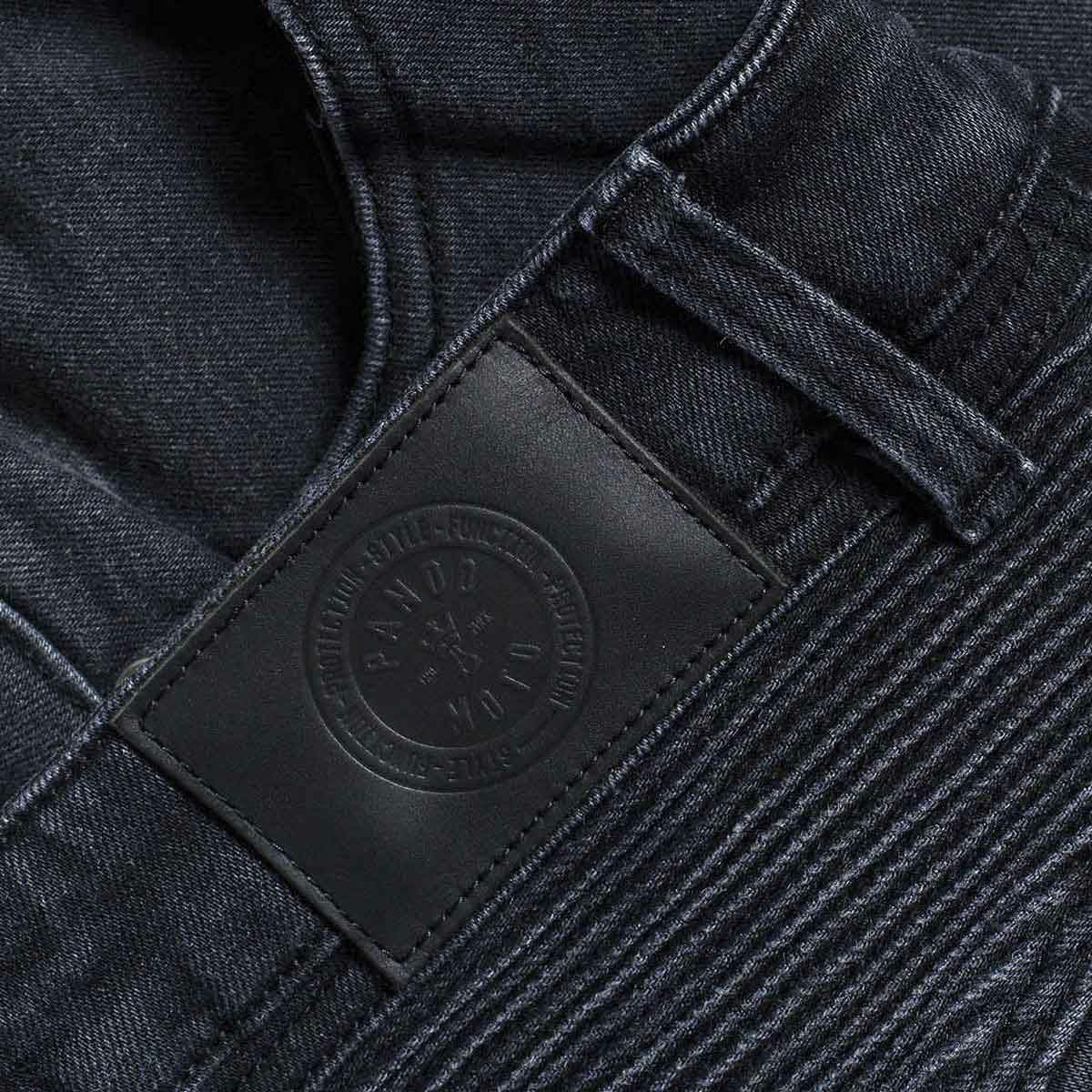 PANDO MOTO｜カール デビル 9｜デニム｜ブラック｜