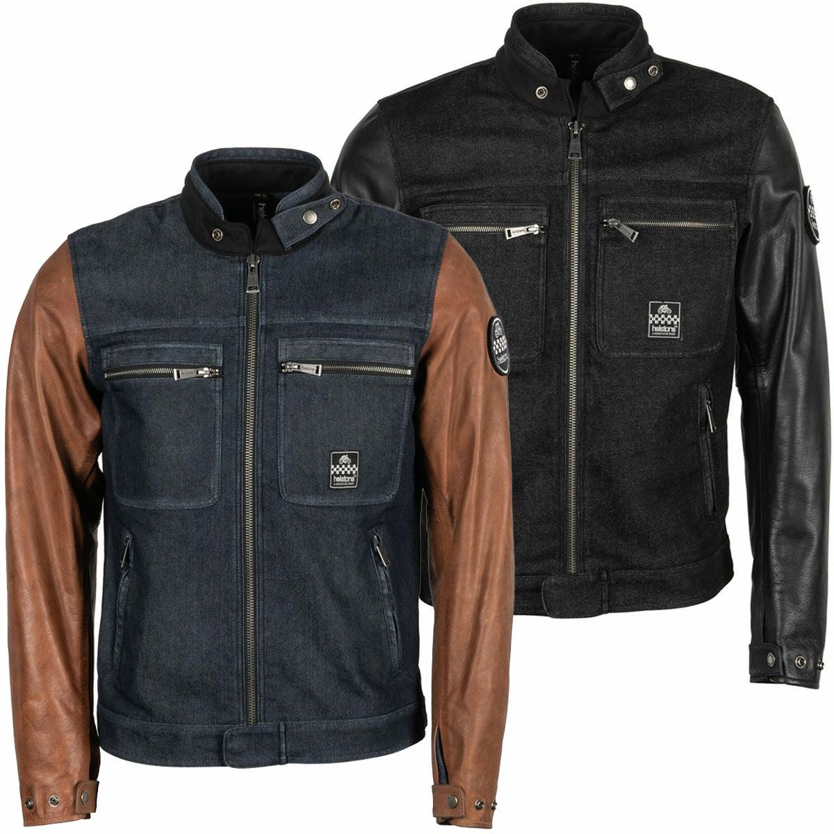 helstons｜ウィンストン コットン レザージャケット｜ファブリック