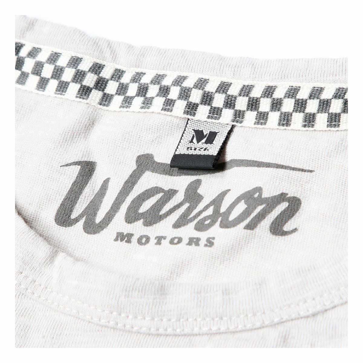 Warson Motors｜インディアン Tシャツ｜グレー