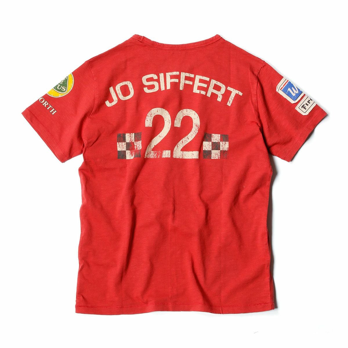 Warson Motors｜オロン ヴィラール 1962 シフェール Tシャツ｜レッド