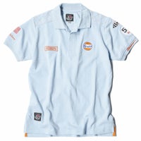 GULF｜M.ディレイニー ポロ｜ポロシャツ｜ガルフブルー