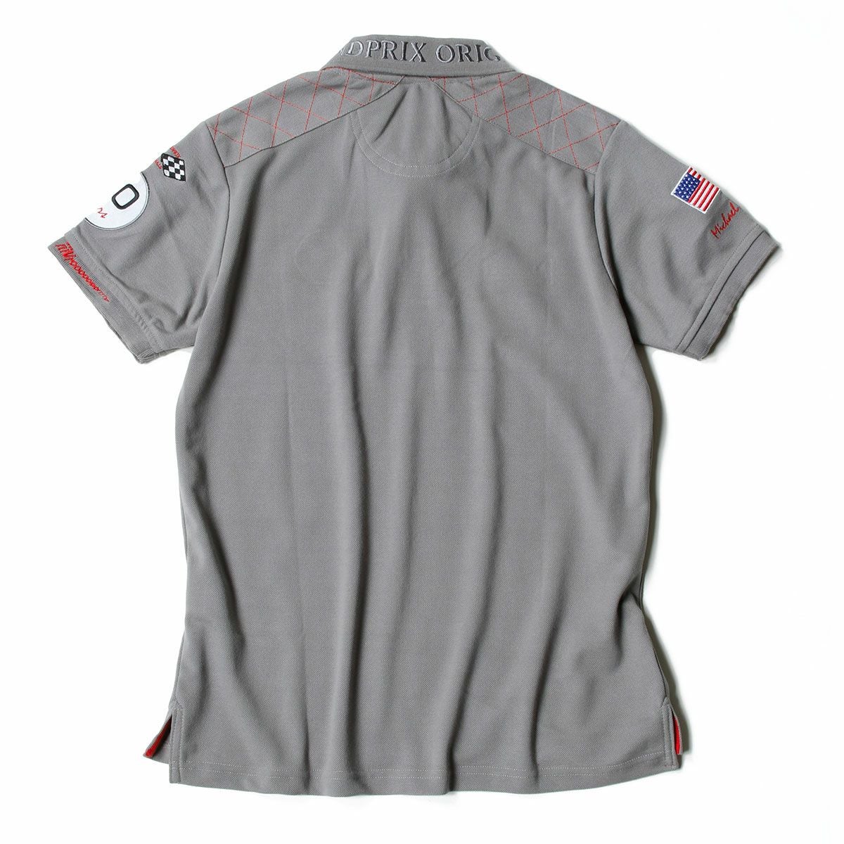 GULF｜M.ディレイニー ポロ｜ポロシャツ｜グレー