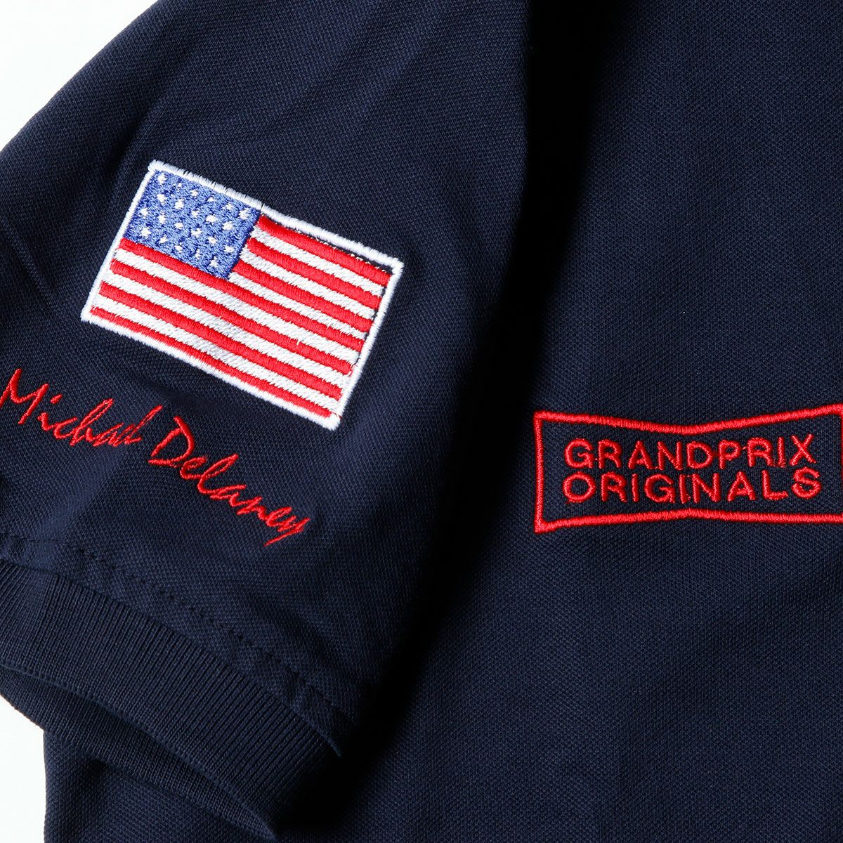 GULF｜M.ディレイニー ポロ｜ポロシャツ｜ネイビー