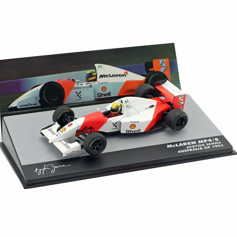 アイルトンセナ　マクラーレンフォードMP/8 日本GP1993 1/43 1/43 スケール マクラーレン MP4/8 アイルトン・セナ #8 1993