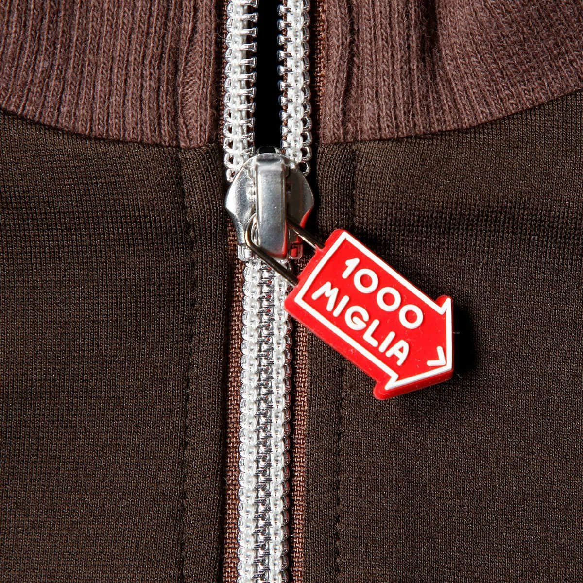 Mille Miglia｜2ウェイ ジャージ 2021 ジャケット｜スウェットブラウン×ネイビー