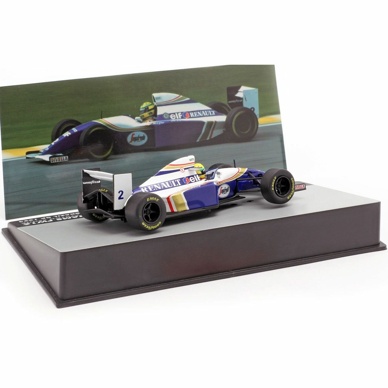 1/43 スケール ウィリアムズ ルノー FW16 アイルトン・セナ #2 1994