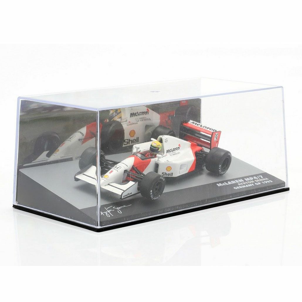 1/43 スケール マクラーレン MP4/7 アイルトン・セナ #1 1992 ドイツGP