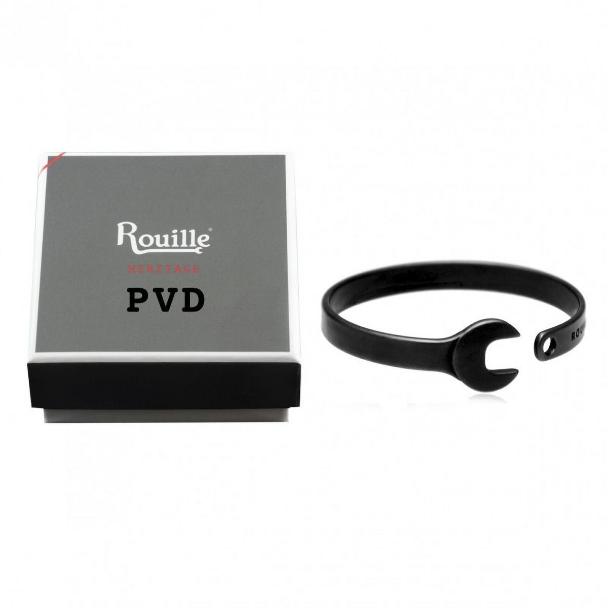 ROUILLE｜ヘリテージ レースレット ブラックPVD｜アクセサリー｜ブラック