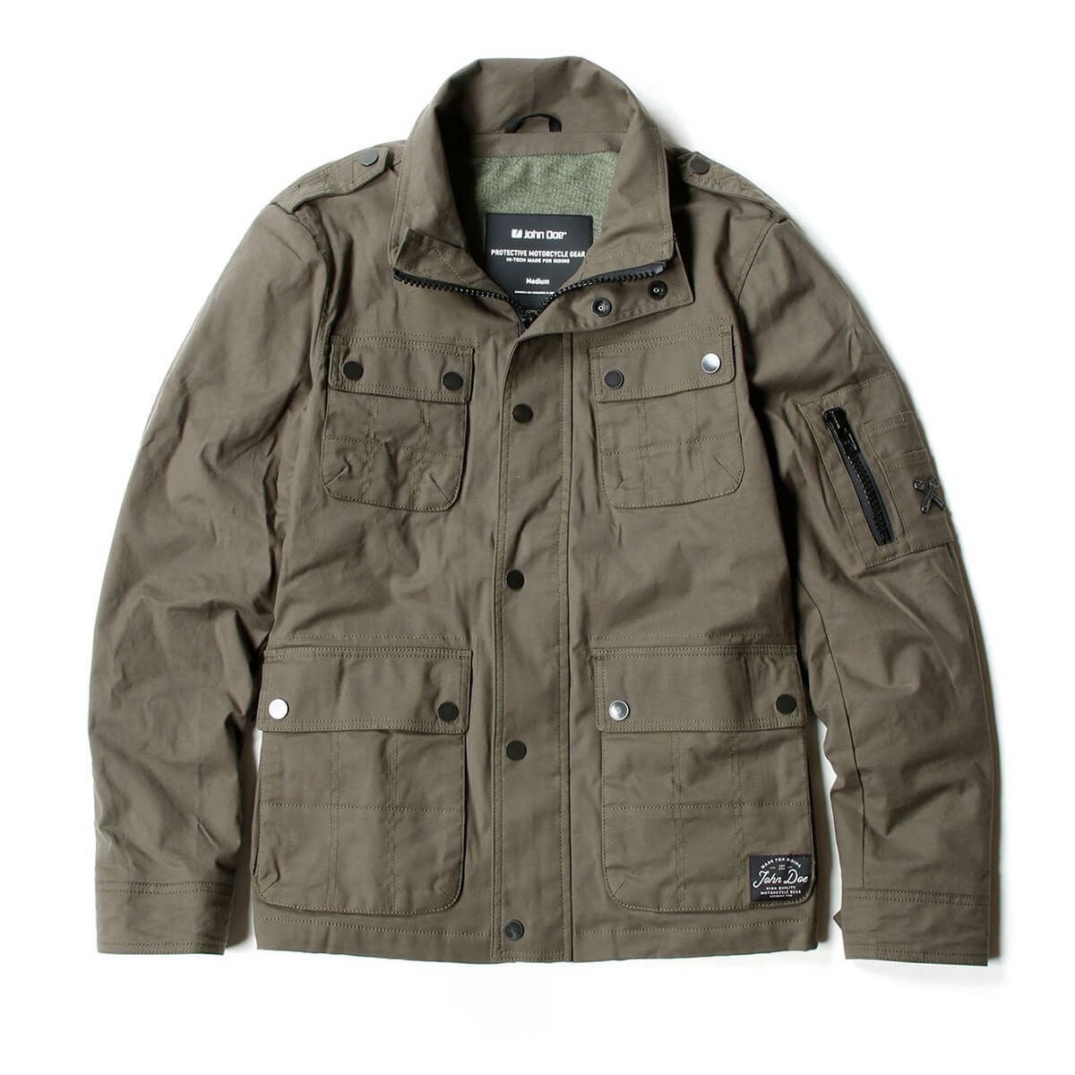 John Doe｜XTM エクスプローラー ジャケット｜ファブリック｜オリーブ