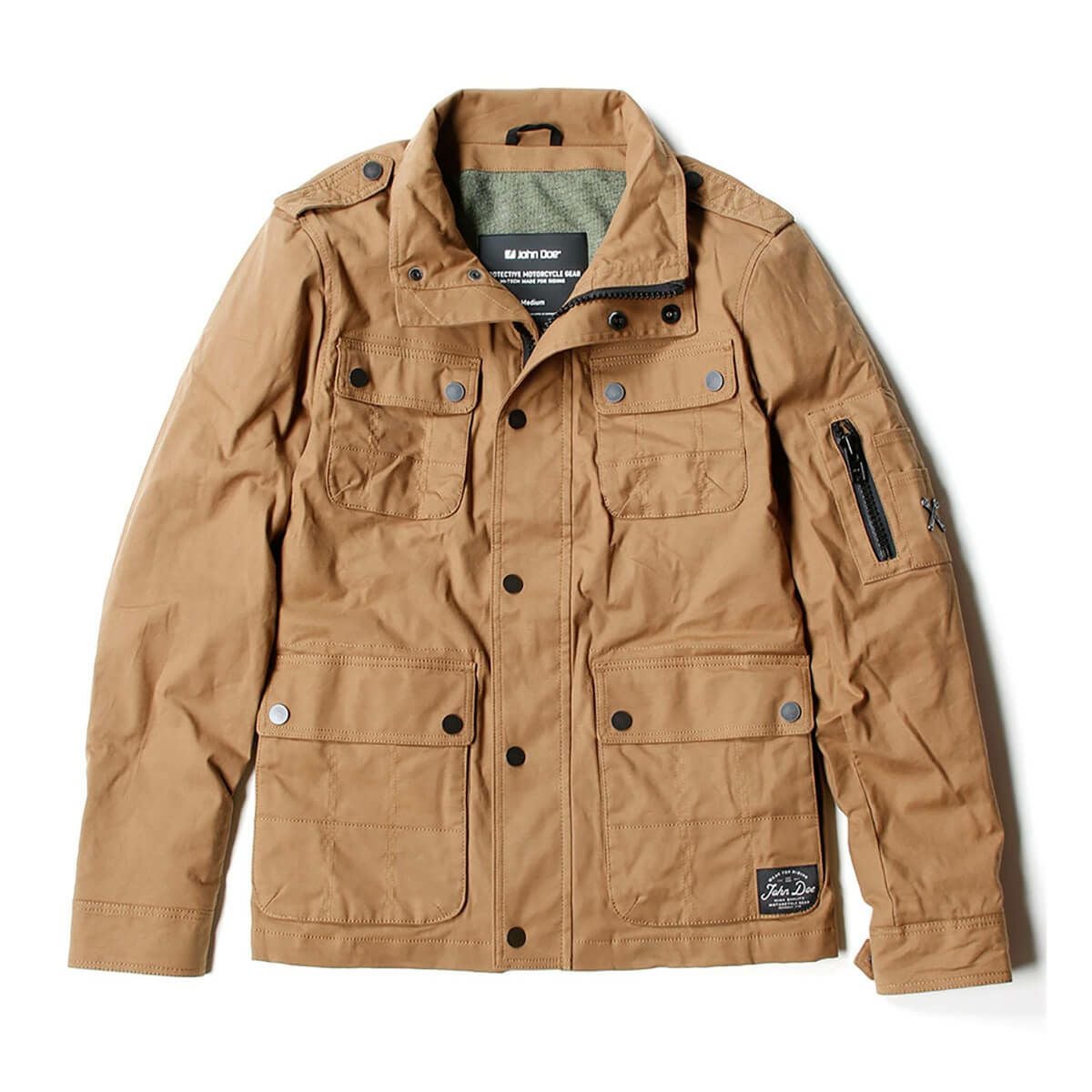 John Doe｜XTM エクスプローラー ジャケット｜ファブリック｜キャメル