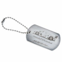 MZRacing｜ルマン優勝30周年記念 マツダ737C ドッグタグ｜キーホルダー