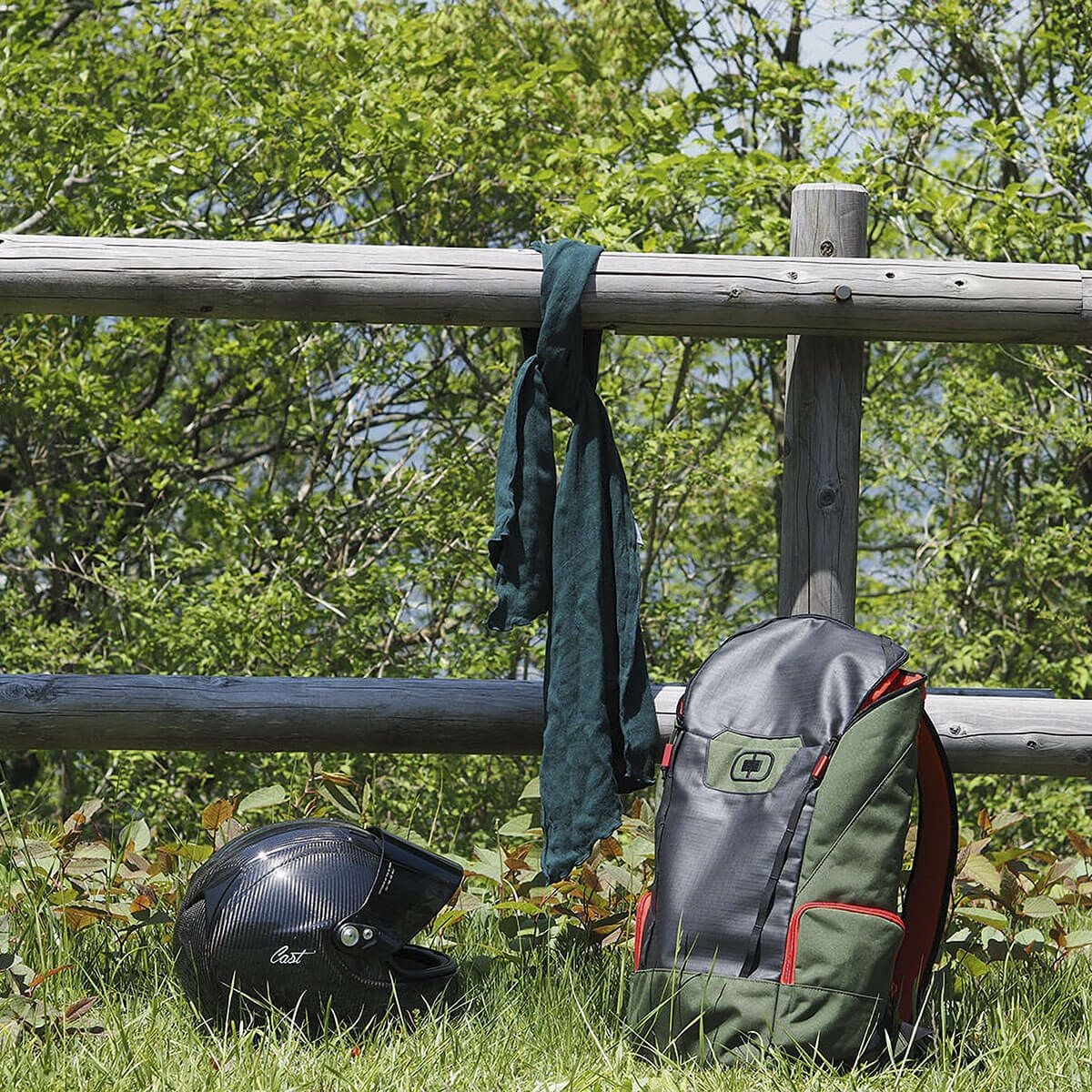 WARP｜ガーゼスカーフタオル｜その他雑貨｜グリーン