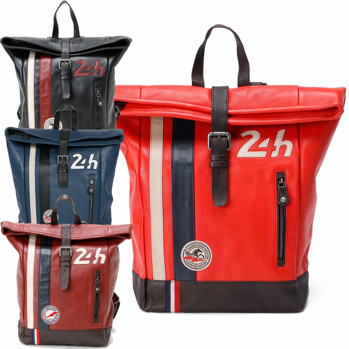 ル・マン24時間レース・オフィシャルライセンス商品】レザー バック