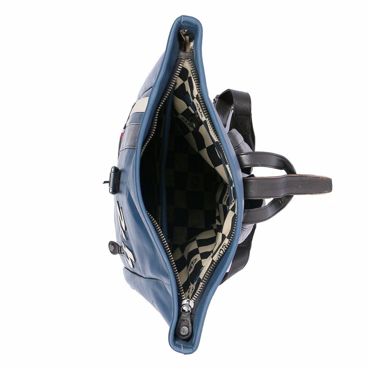 CLASSIC LEGEND MOTORS｜【ル・マン24時間レース・オフィシャルライセンス商品】レザー バックパック｜ロイヤルブルー