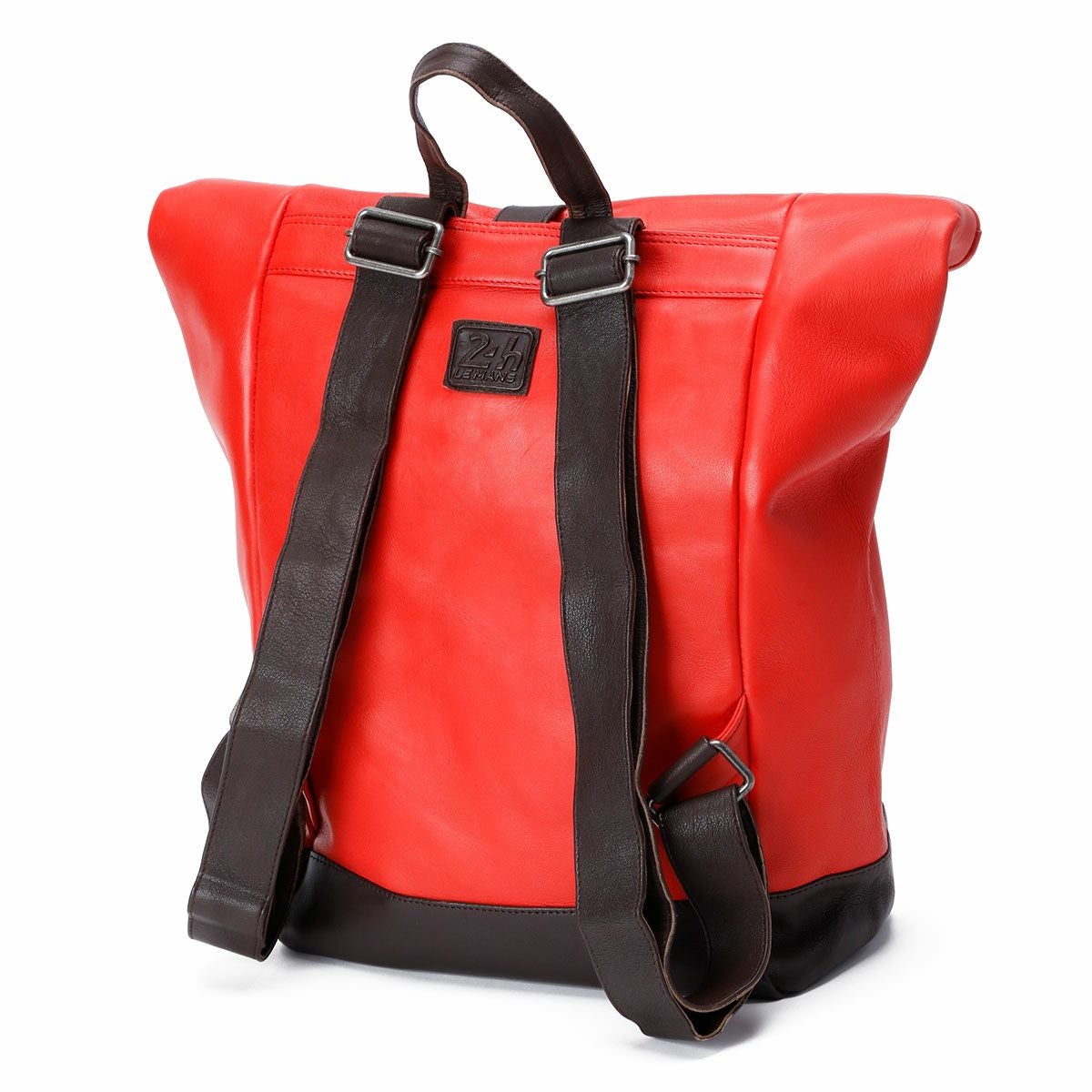 CLASSIC LEGEND MOTORS｜【ル・マン24時間レース・オフィシャルライセンス商品】レザー バックパック｜ブライトレッド