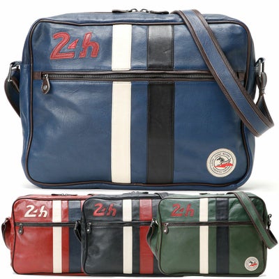 CLASSIC LEGEND MOTORS｜【ル・マン24時間レース・オフィシャルライセンス商品】メッセンジャー レザー バッグ｜
