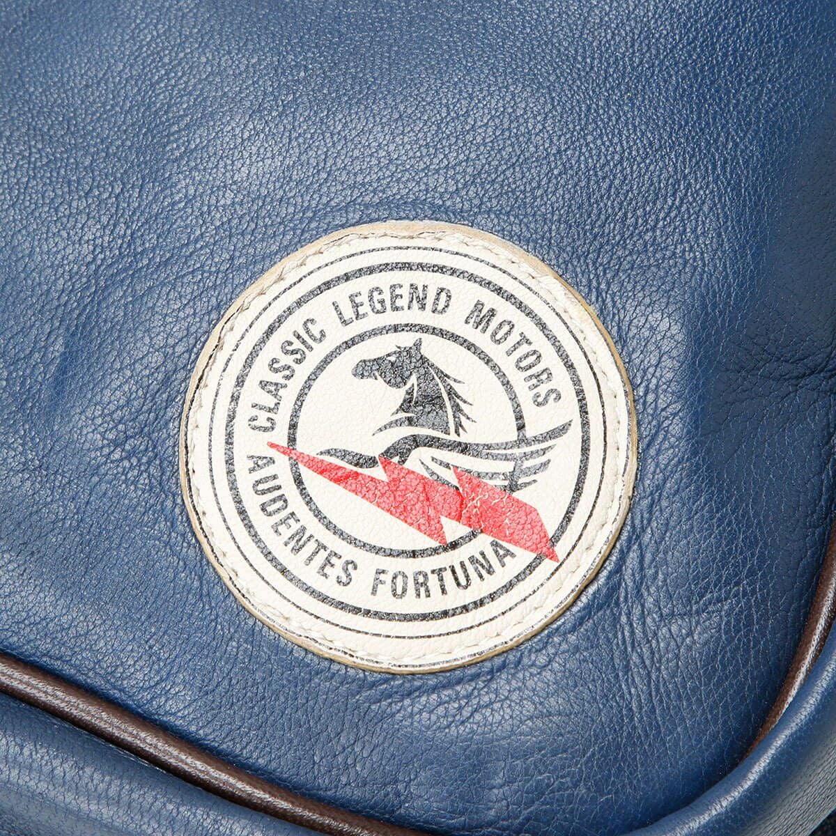 CLASSIC LEGEND MOTORS｜【ル・マン24時間レース・オフィシャルライセンス商品】メッセンジャー レザー バッグ｜ブルー