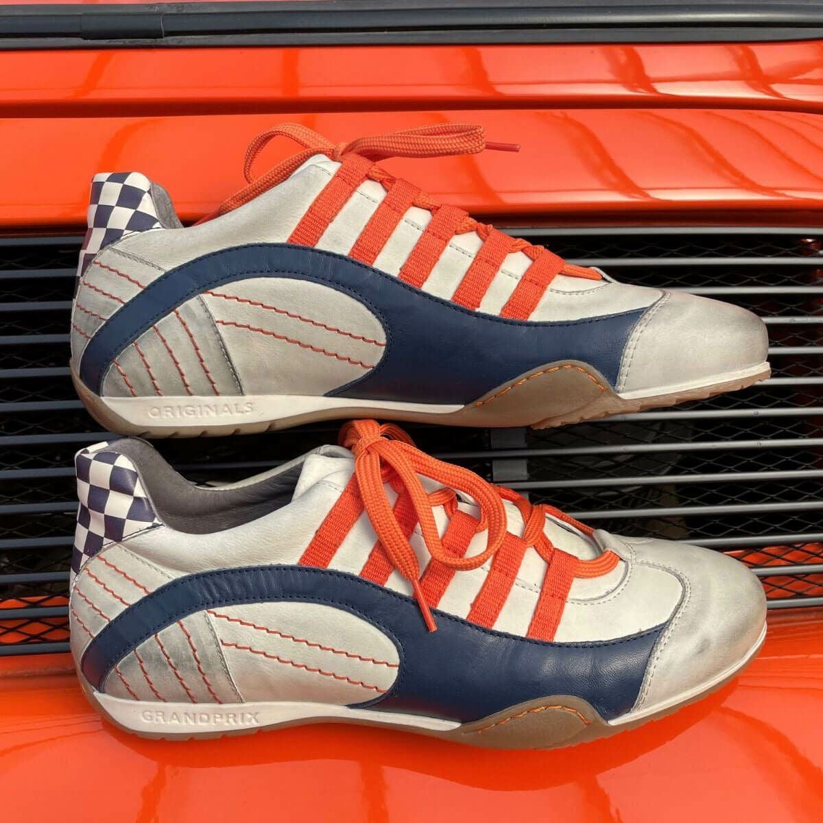 GRANDPRIX ORIGINALS｜GPO オイル レーシング スニーカー｜ホワイト