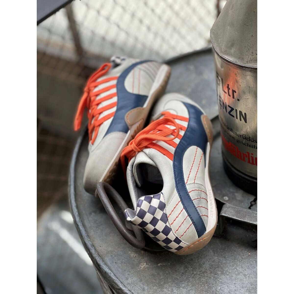 GRANDPRIX ORIGINALS｜GPO オイル レーシング スニーカー｜ホワイト