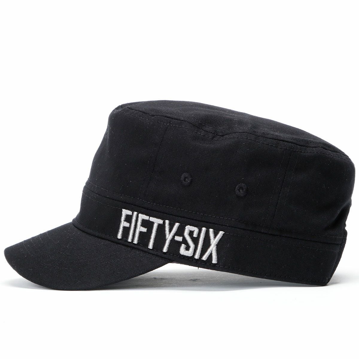 56design｜ワーク キャップ｜帽子｜ブラック