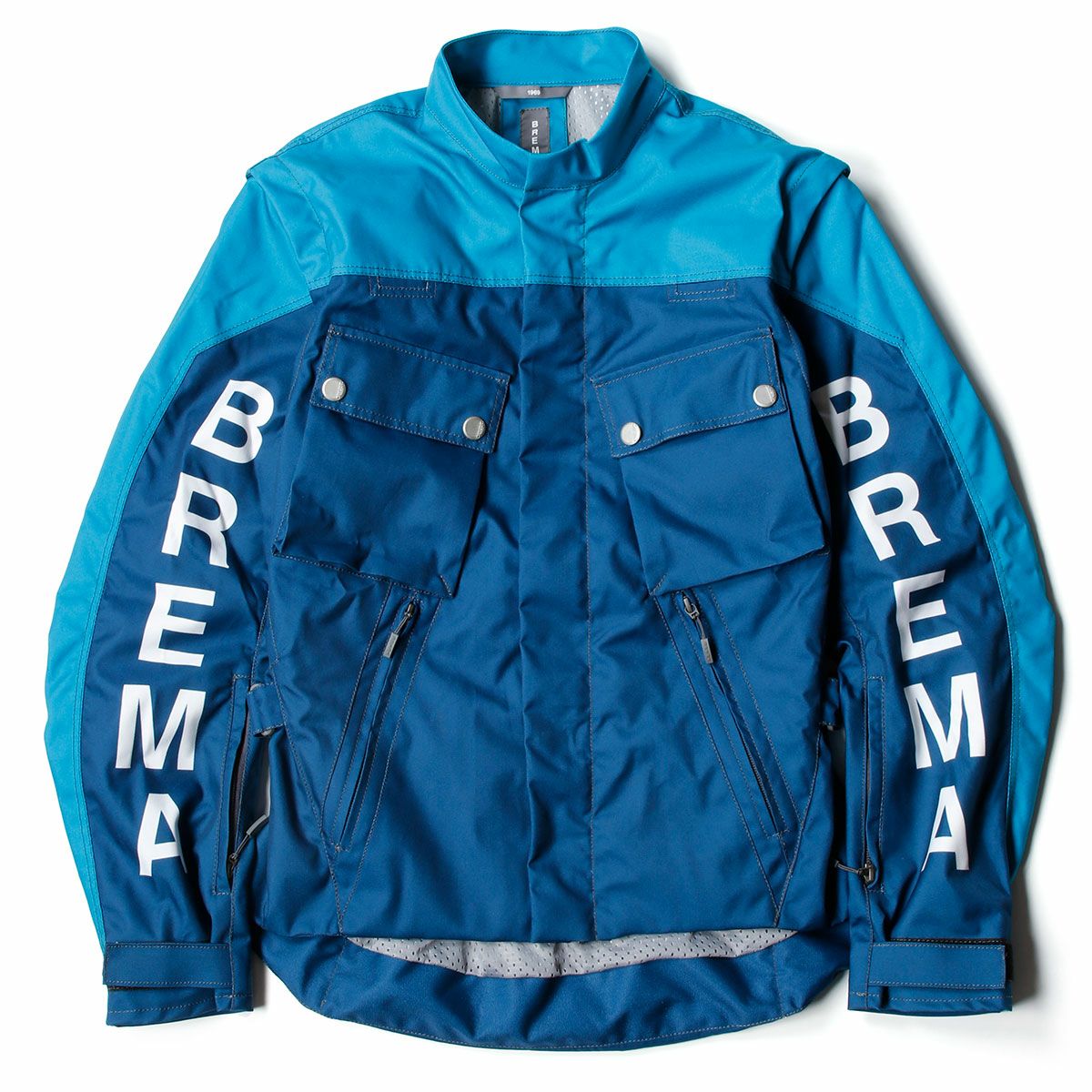 BREMA｜トロフェオ 4TC JKT｜ファブリック｜ブルー×ライトブルー×ホワイト