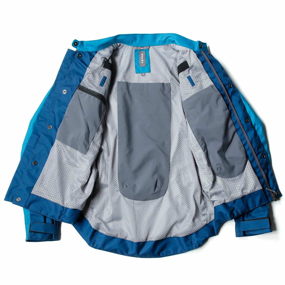 BREMA｜トロフェオ 4TC JKT｜ファブリック｜ブルー×ライトブルー×ホワイト