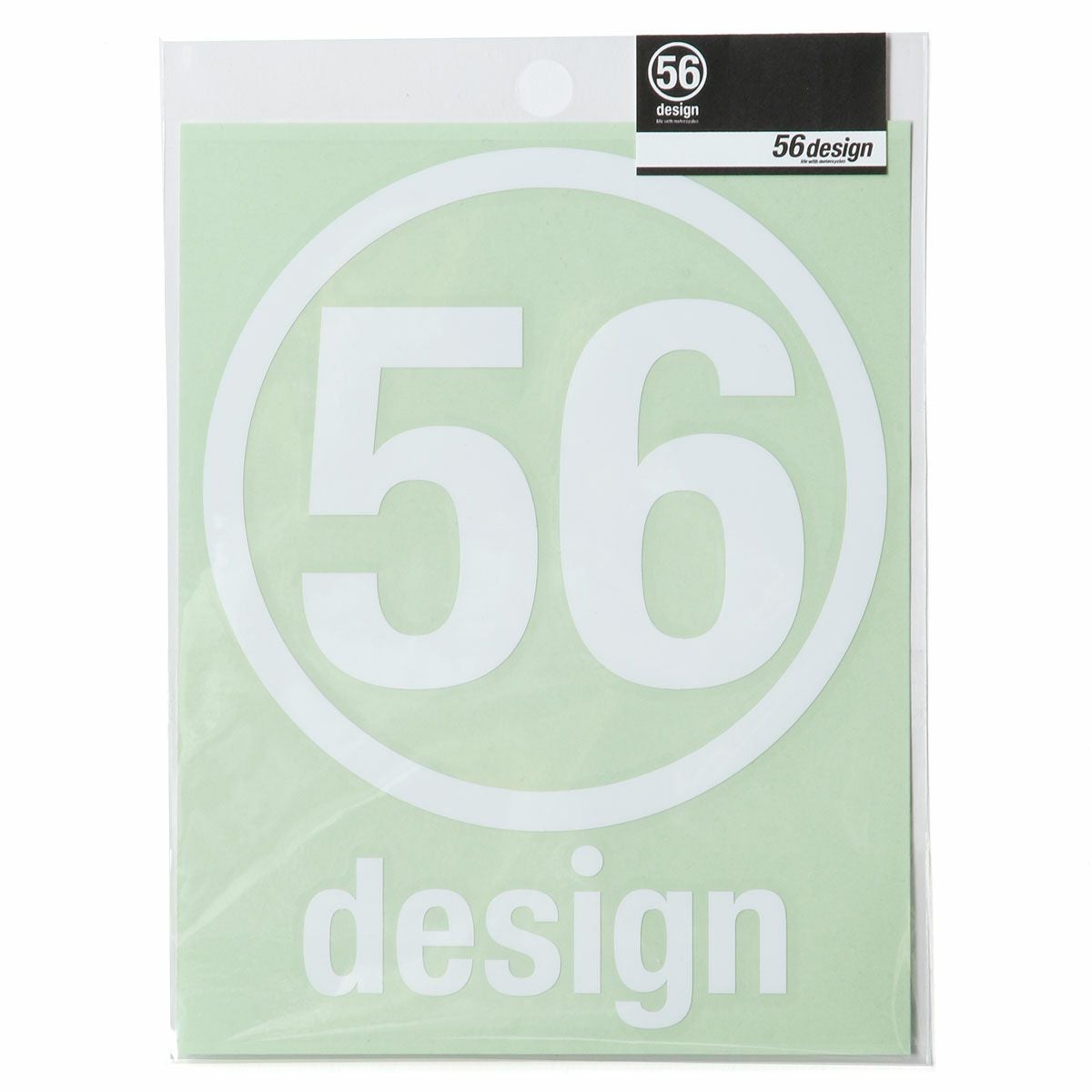 56design ロゴステッカー（サークル_140） | モトーリモーダ公式