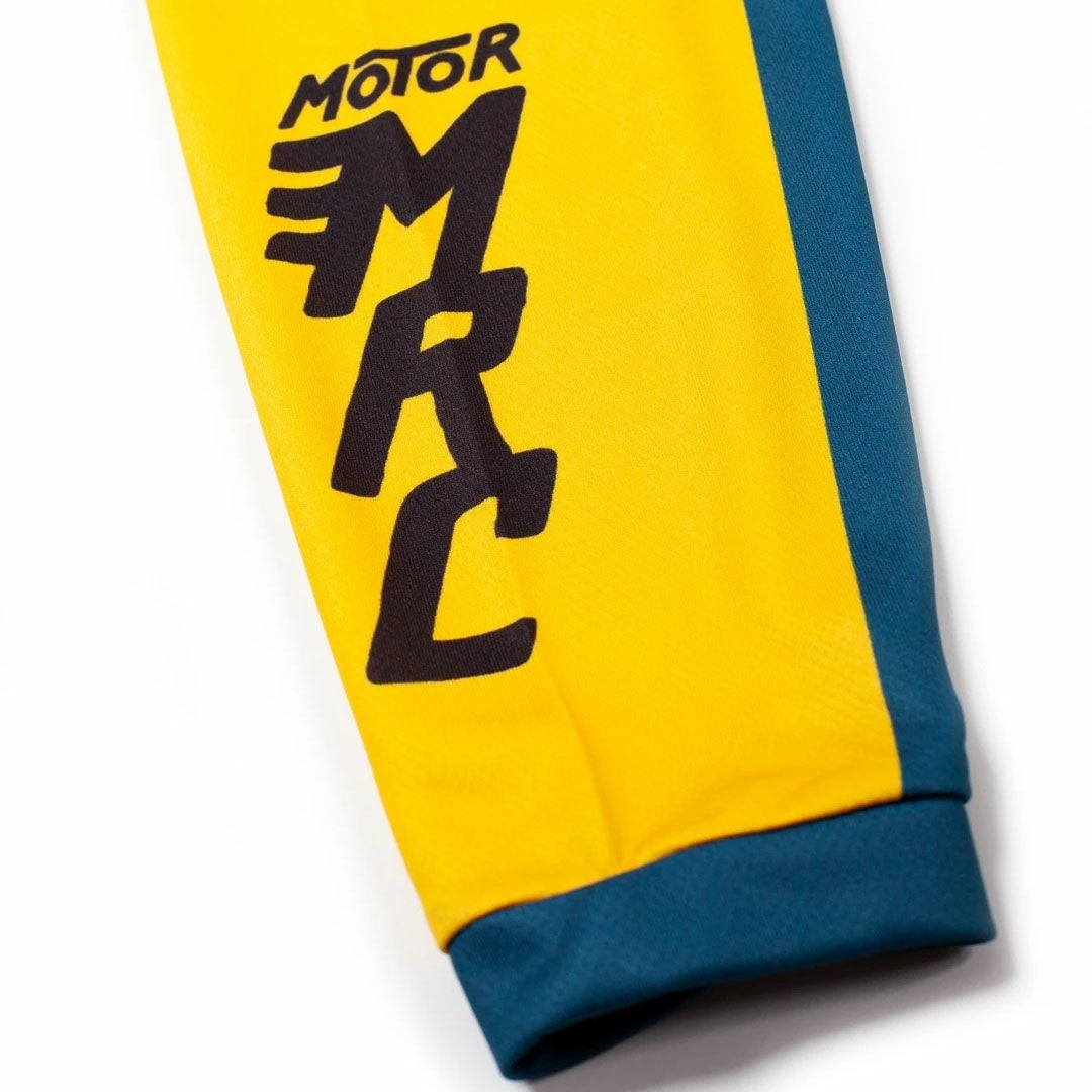 Maria Riding Company｜エレトリカ マリア オフロード レーシング ジャージ｜MXジャージ｜イエロー×ブルー×ホワイト