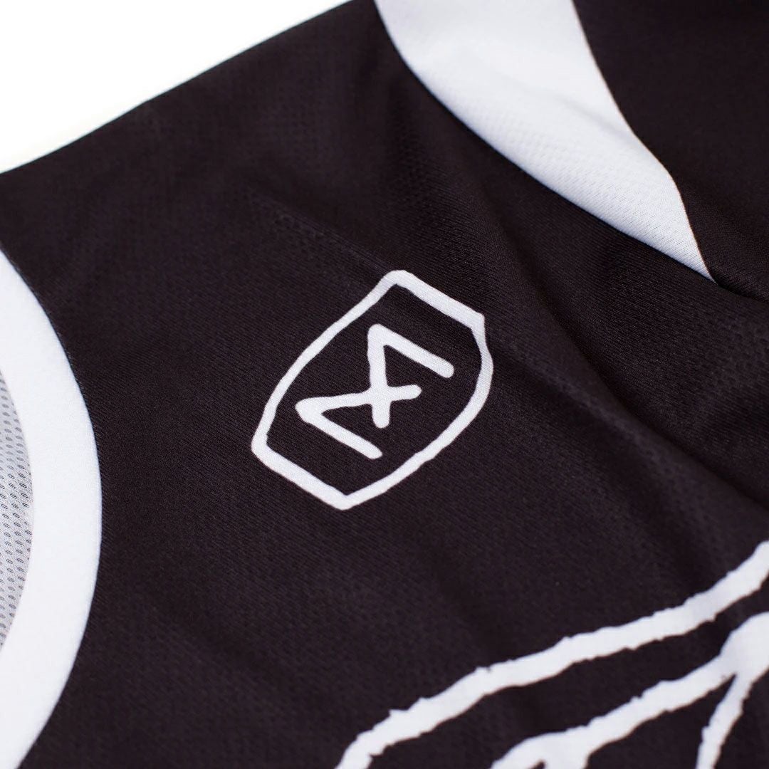 Maria Riding Company｜ワイルド キャット マリア オフロード レーシング ジャージ｜MXジャージ｜ブラック×ホワイト