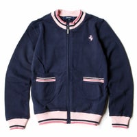 Ferrari｜フェラーリ フルジップ フリース キッズ｜スウェット｜ネイビー