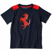 Ferrari｜フェラーリ P.H.C キッズ Tシャツ｜ネイビー