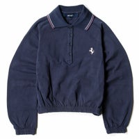 Ferrari｜フェラーリ ピケ 長袖 ポロシャツ キッズ｜