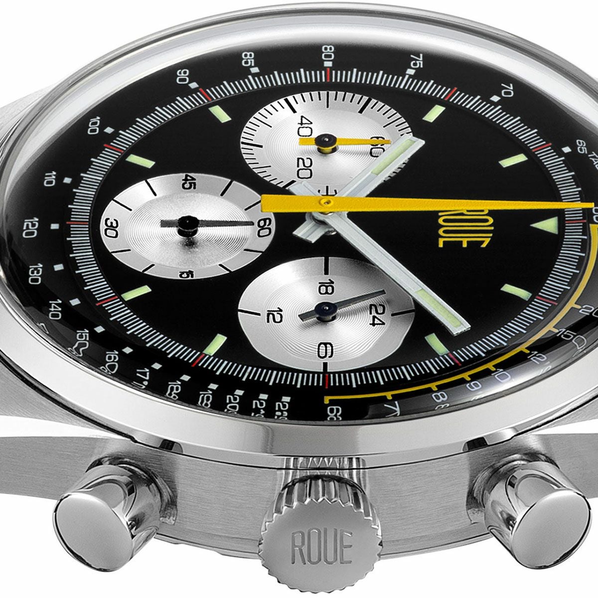 ROUE｜TPS FOUR｜時計｜ブラック×シルバー