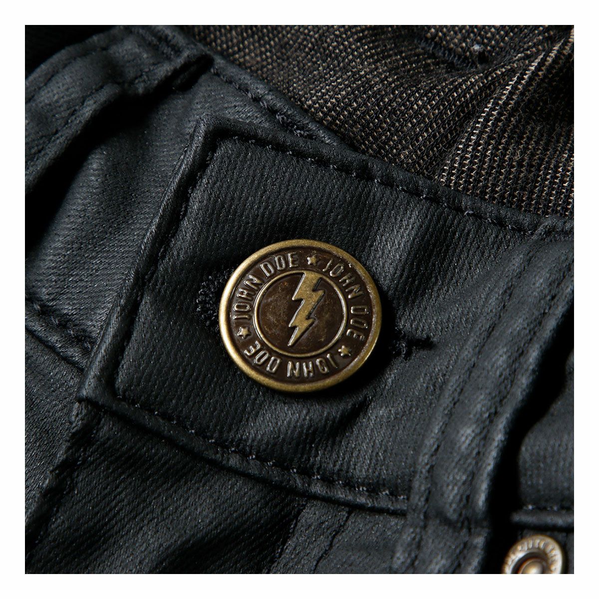 John Doe｜ベティ バイカー ジェギンス ウーマン｜デニム｜ブラック