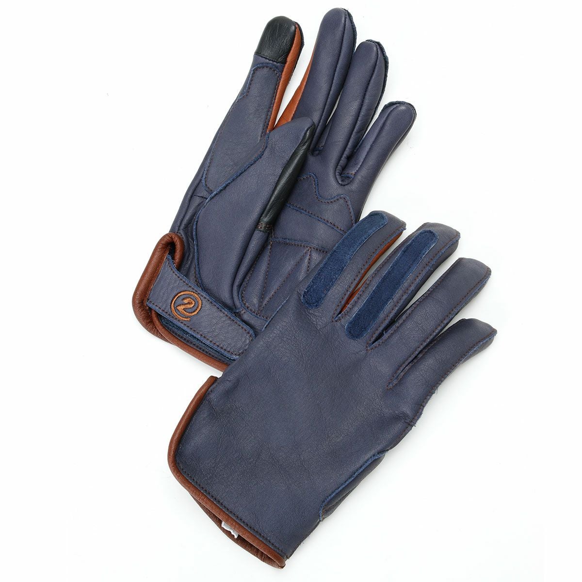 SHINICHIRO ARAKAWA｜グローブ 2｜3シーズン｜ネイビー×ブラウン