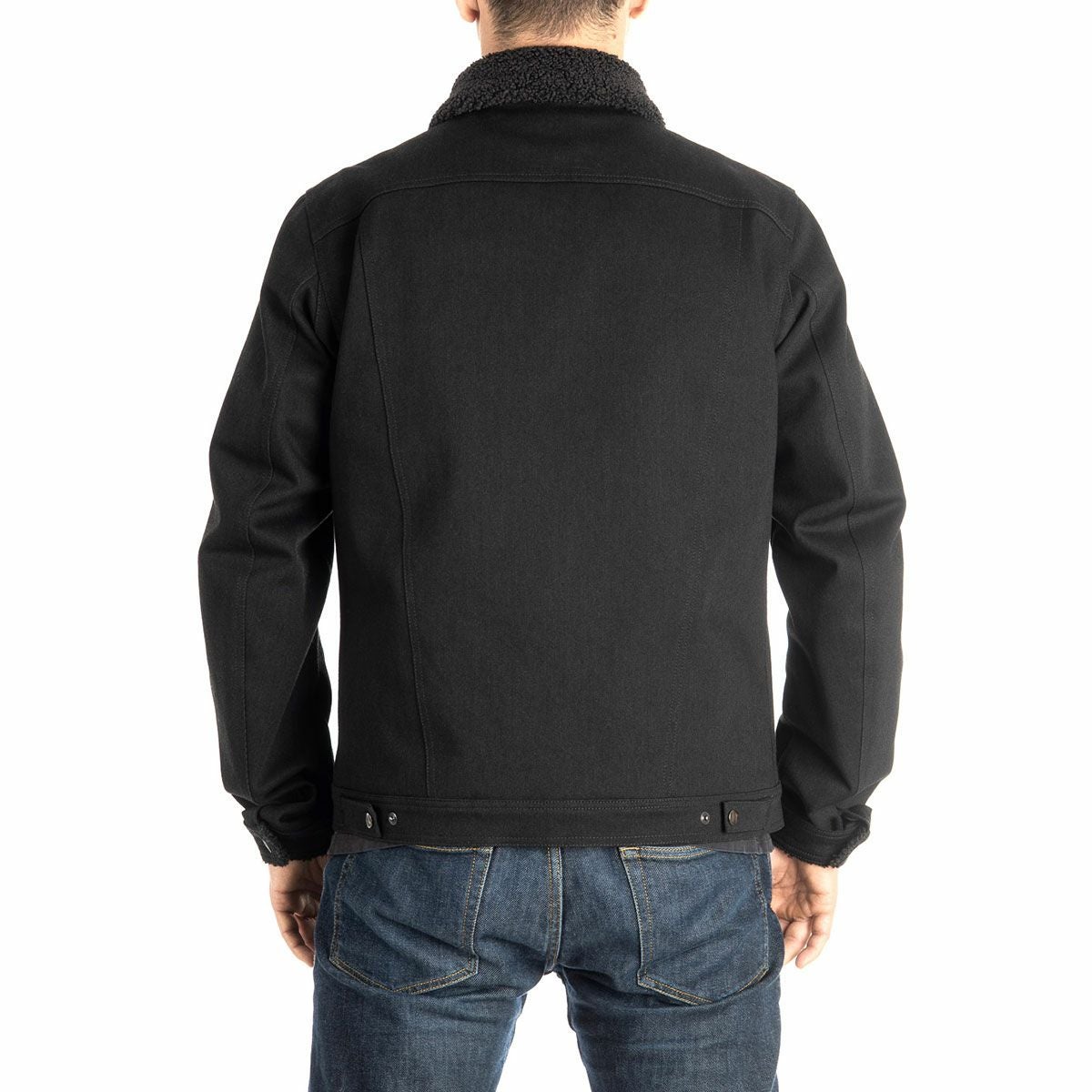 PANDO MOTO｜ハスキー コア 01｜ファブリック｜ブラック｜モデル着用