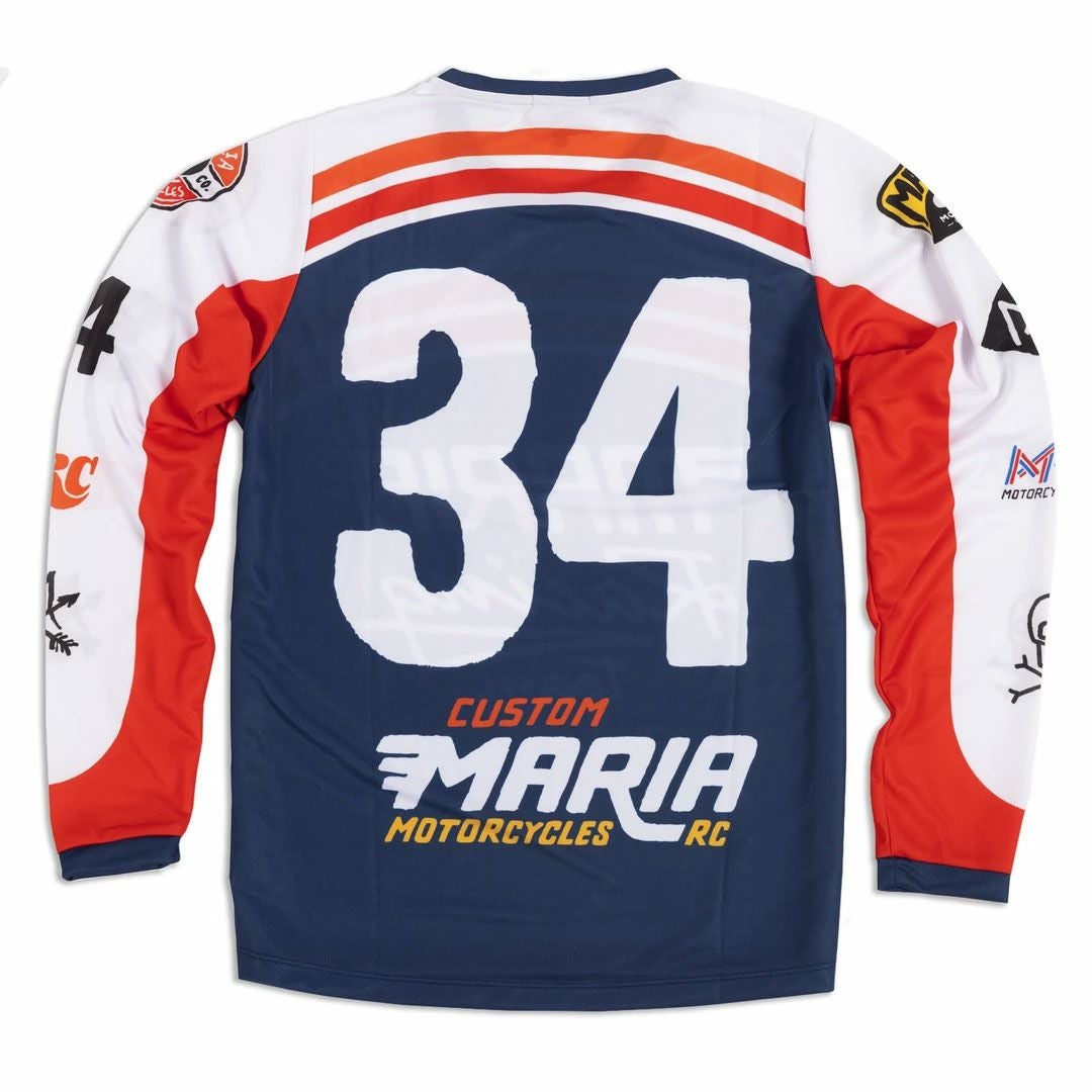 スーパー ライダー マリア オフロード レーシング ジャージ