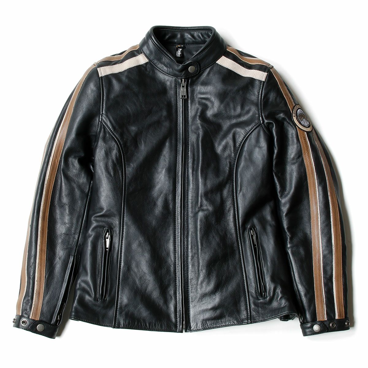 helstons｜ジェイド レザージャケット レディ｜ブラック